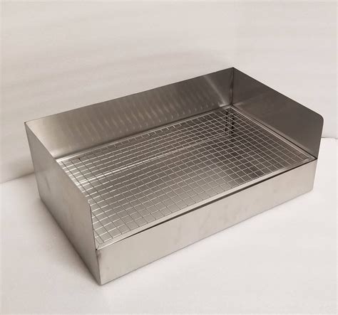 rabbit litter box steel|stainless steel sifting litter box.